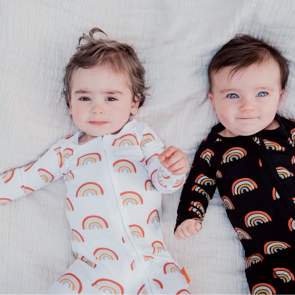 6-12 month Rainbow Baby Romper